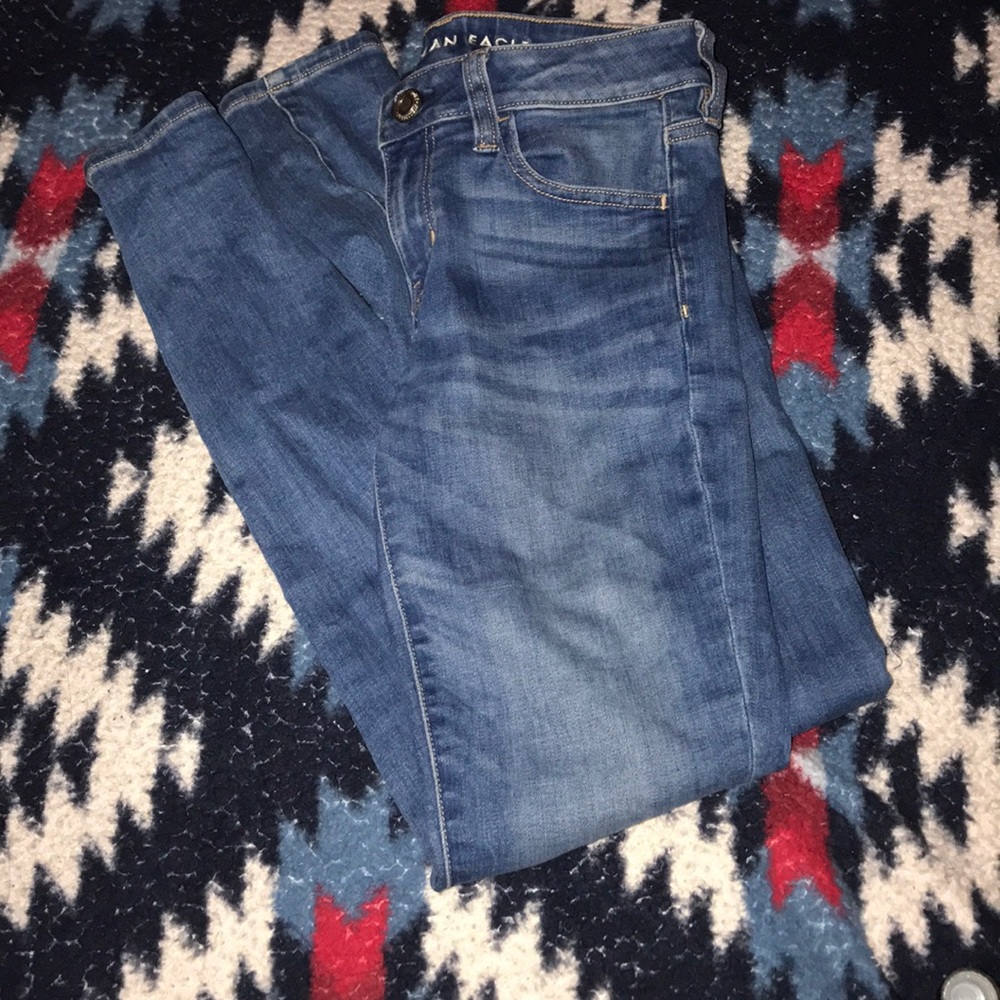 Light colored jeans